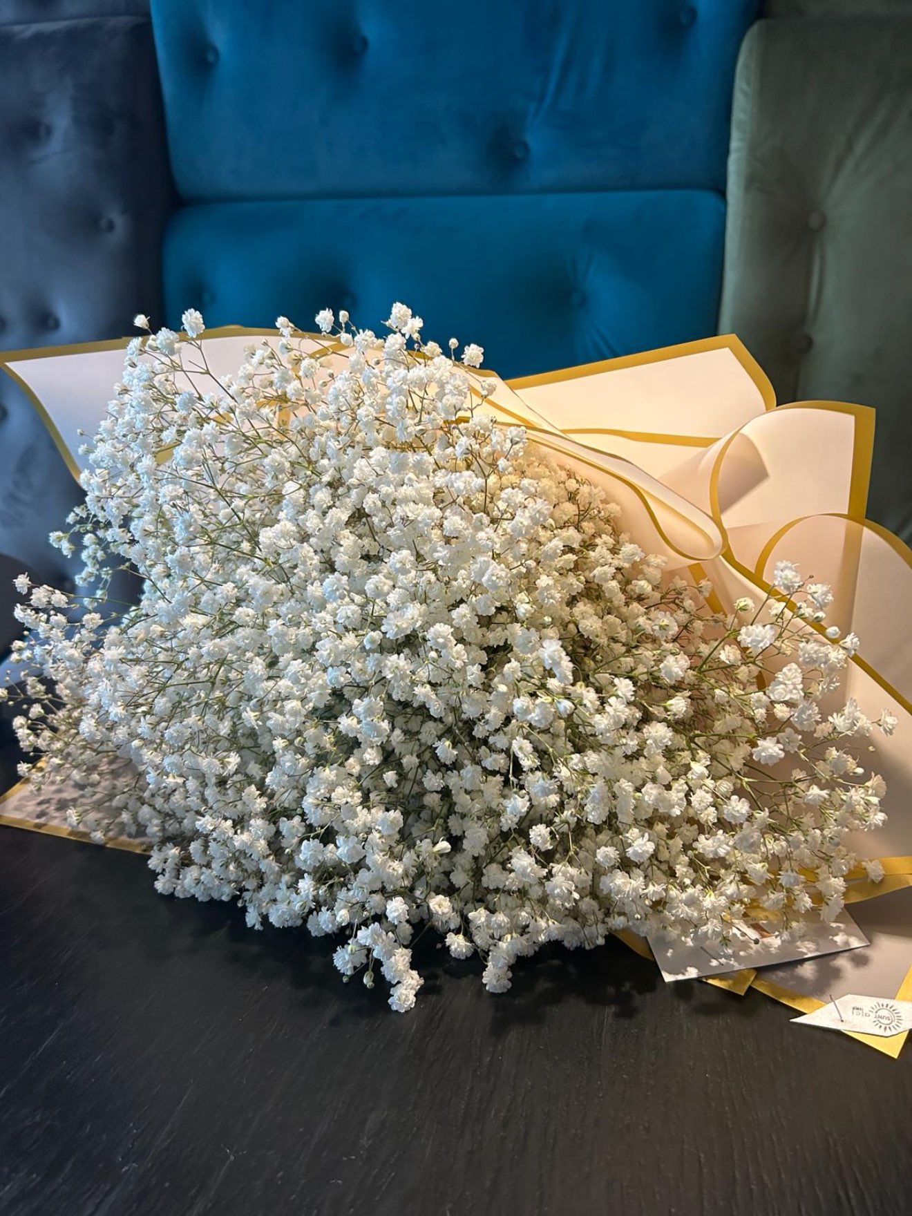 Buchet gigant din floarea miresei